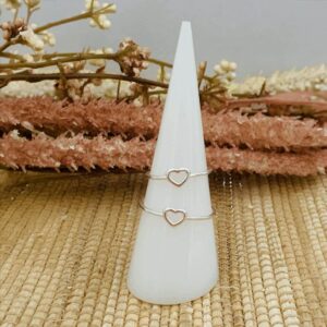 Love Heart Ring - Sterling Silver