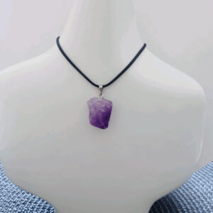 Amethyst Raw Pendant
