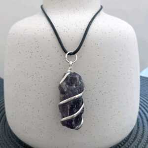 Raw Spiral Pendant