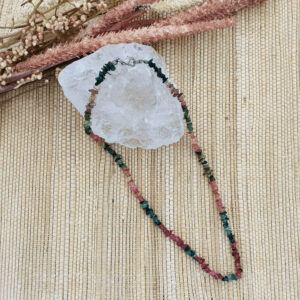 Watermelon Tourmaline Necklace